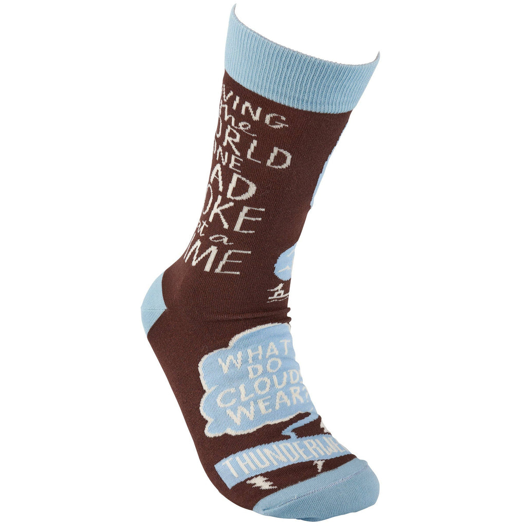 Saving The World Socks