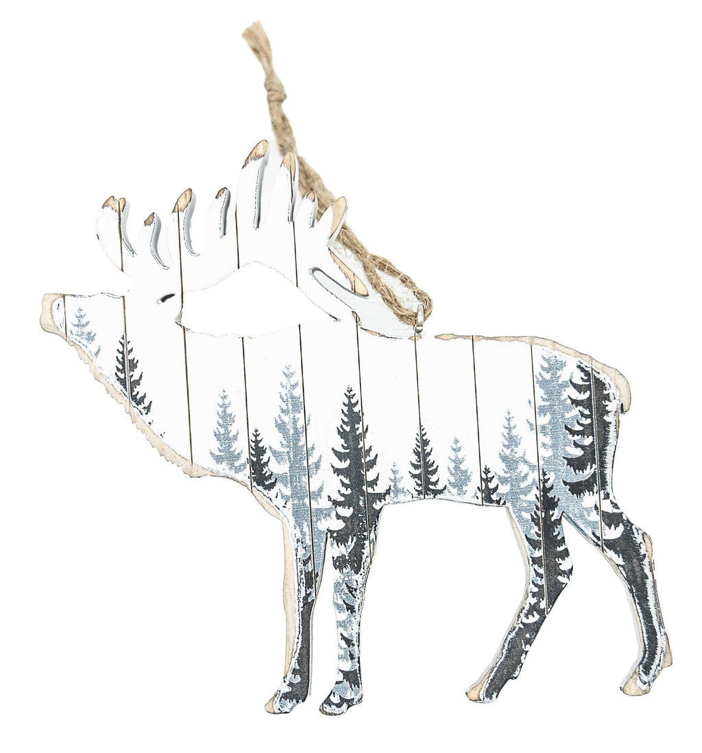 Wooden Forest Ornaments