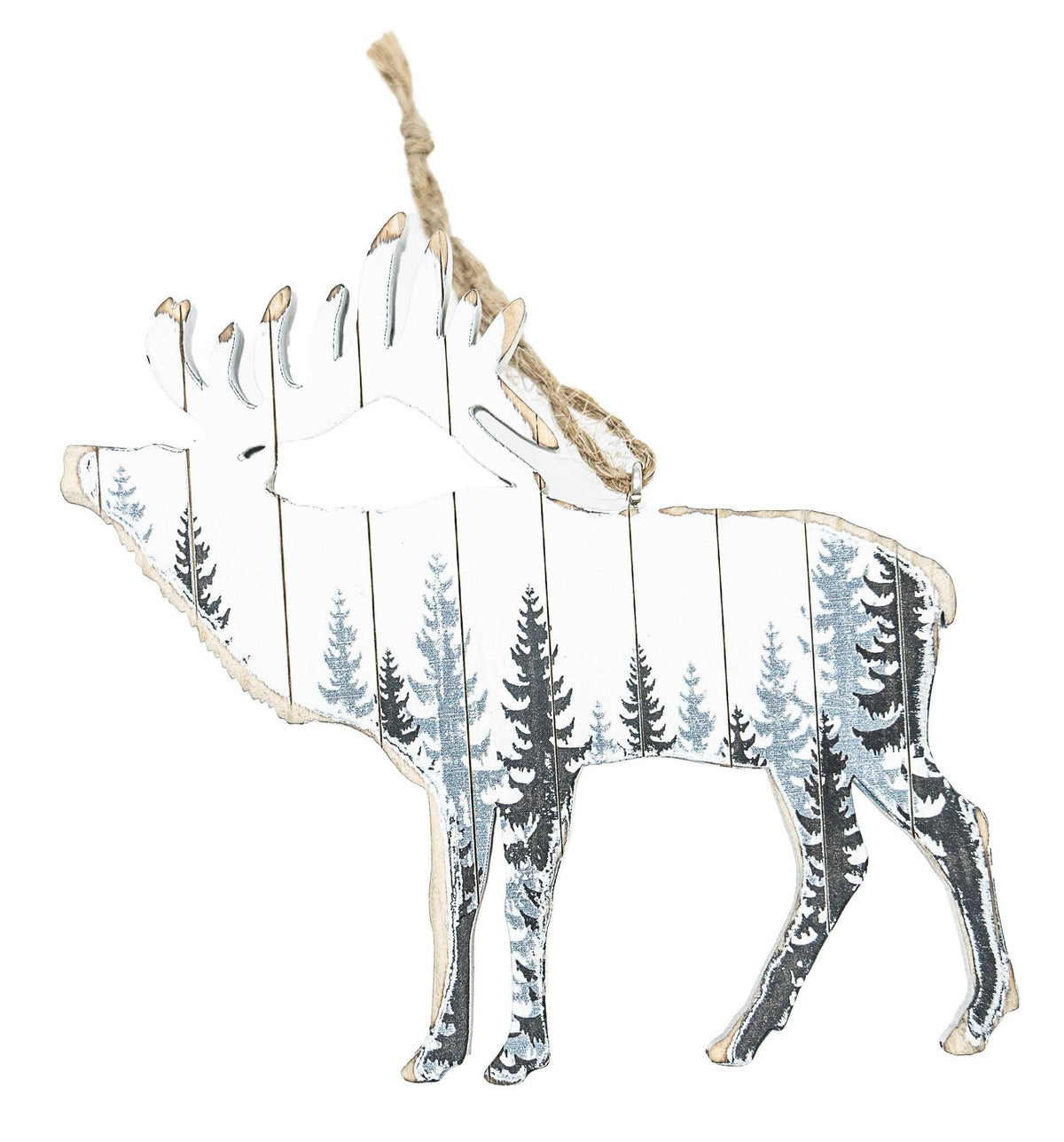 Wooden Forest Ornaments