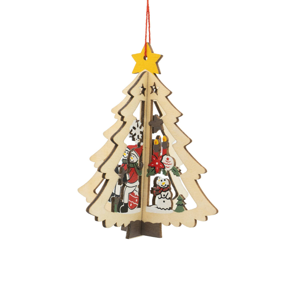 Christmas Wood Ornaments
