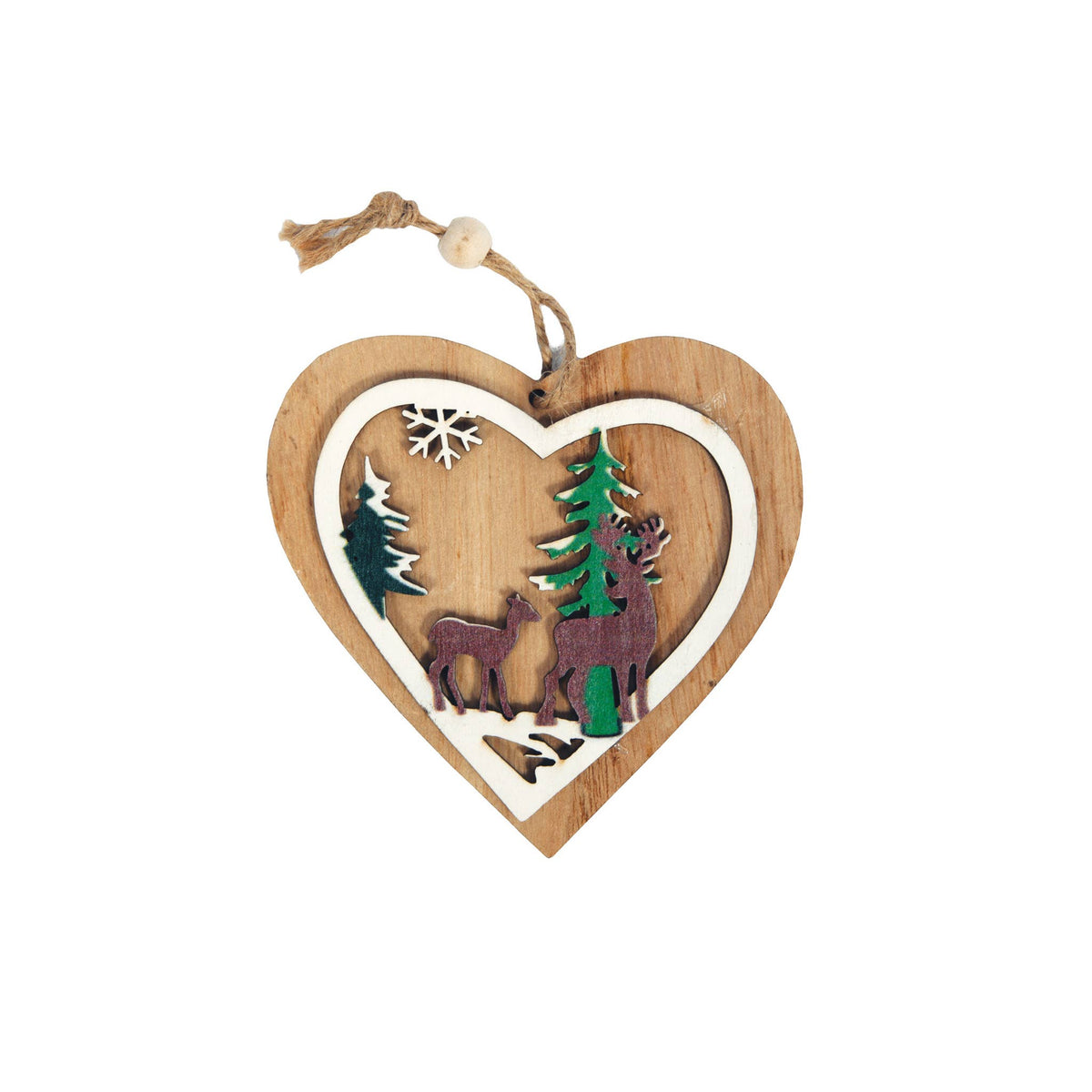 Christmas Wood Ornaments