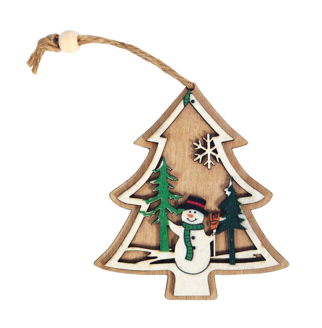 Christmas Wood Ornaments