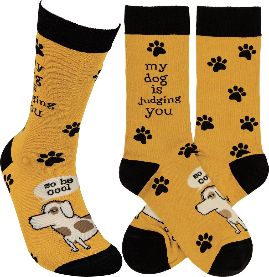 My Dog Is Judging You Socks