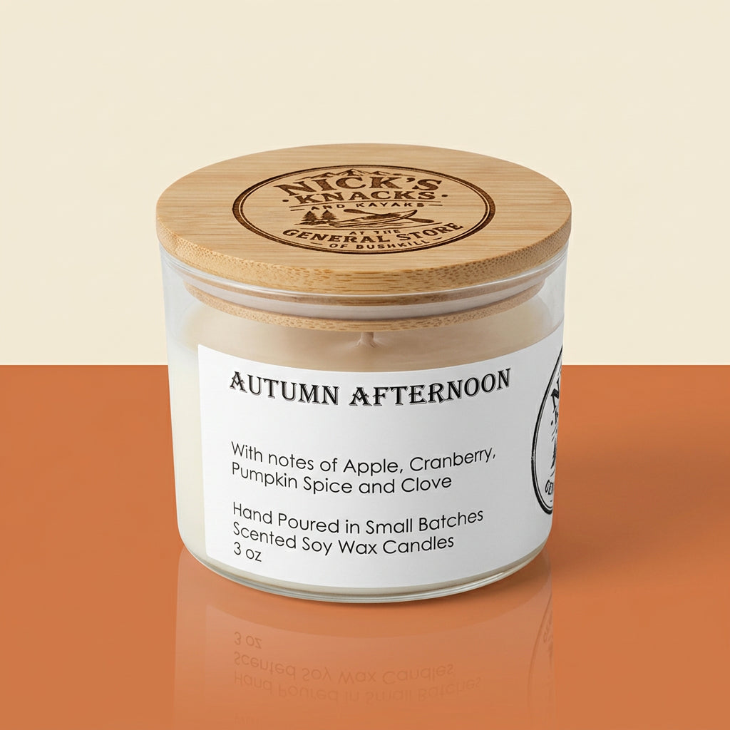 Autumn Afternoon Hand Poured Soy Wax Candle- 3oz