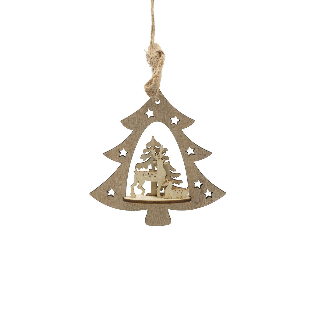 Christmas Wood Ornaments