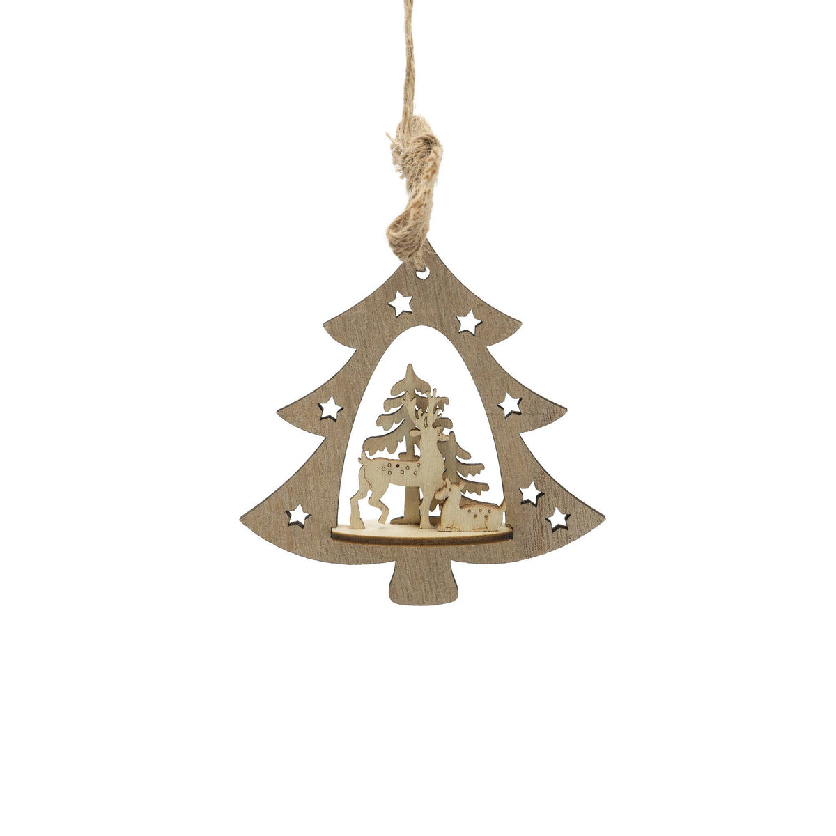 Christmas Wood Ornaments