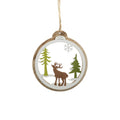 Christmas Wood Ornaments