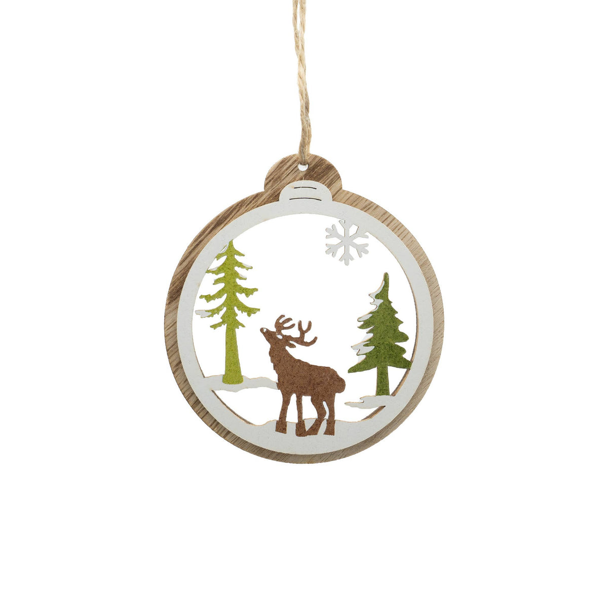 Christmas Wood Ornaments