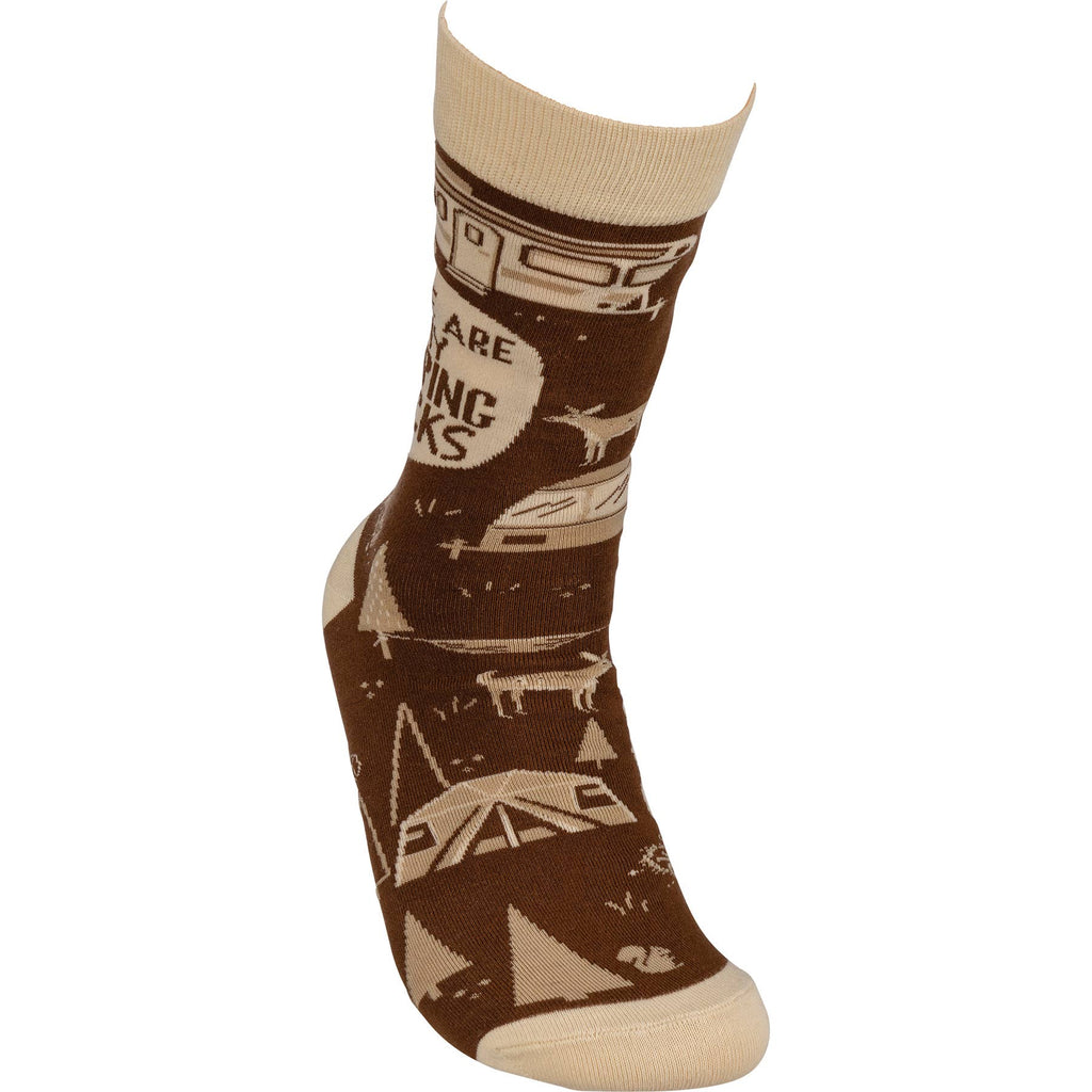 These Are My Camping Socks