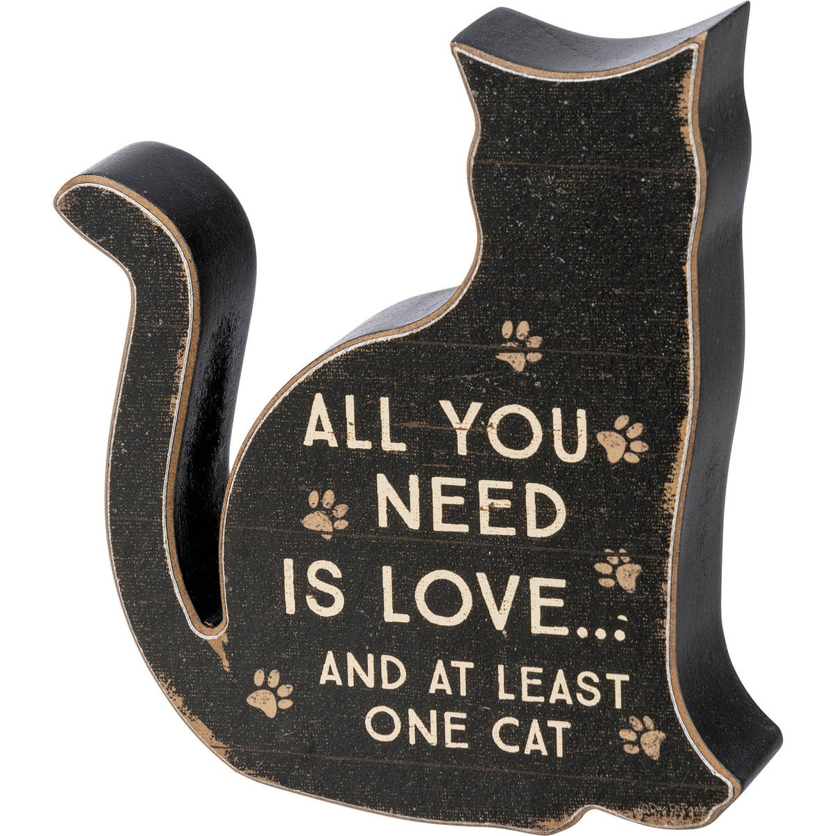 Need Is Love And At Least One Cat Chunky Sitter