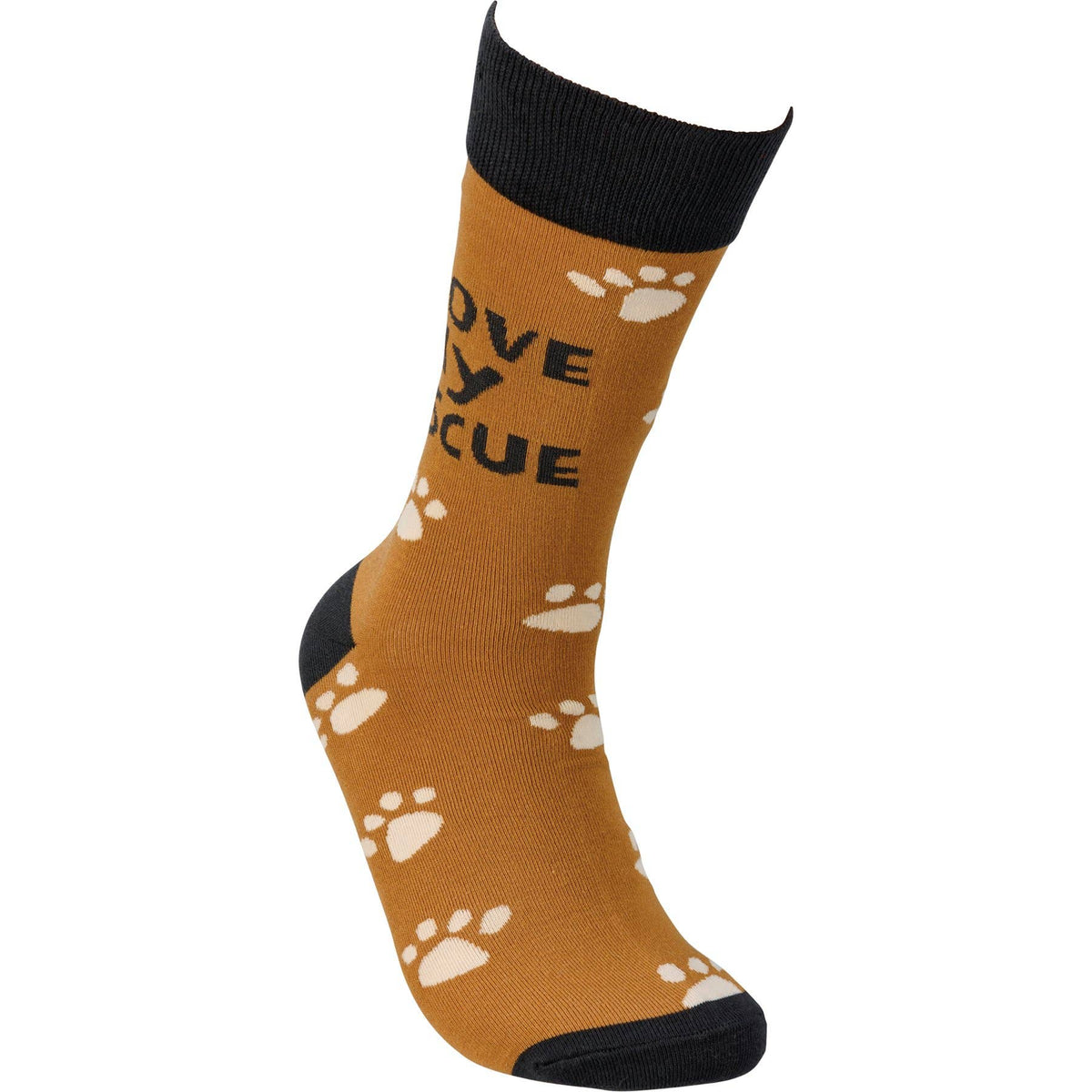I Love My Rescue Socks