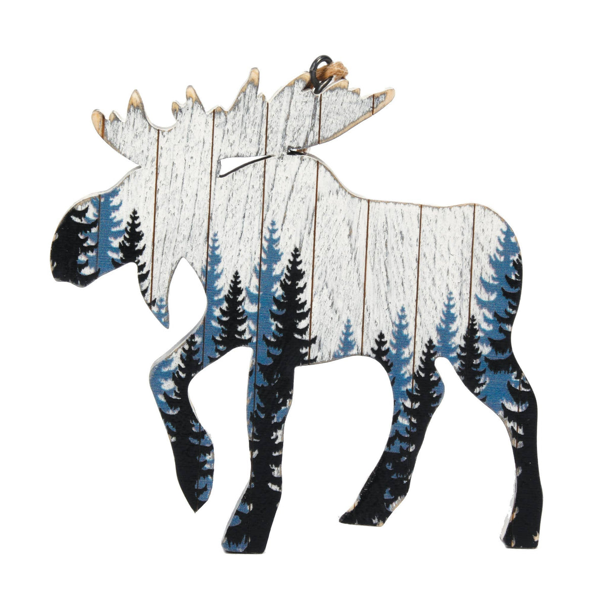 Wooden Forest Ornaments
