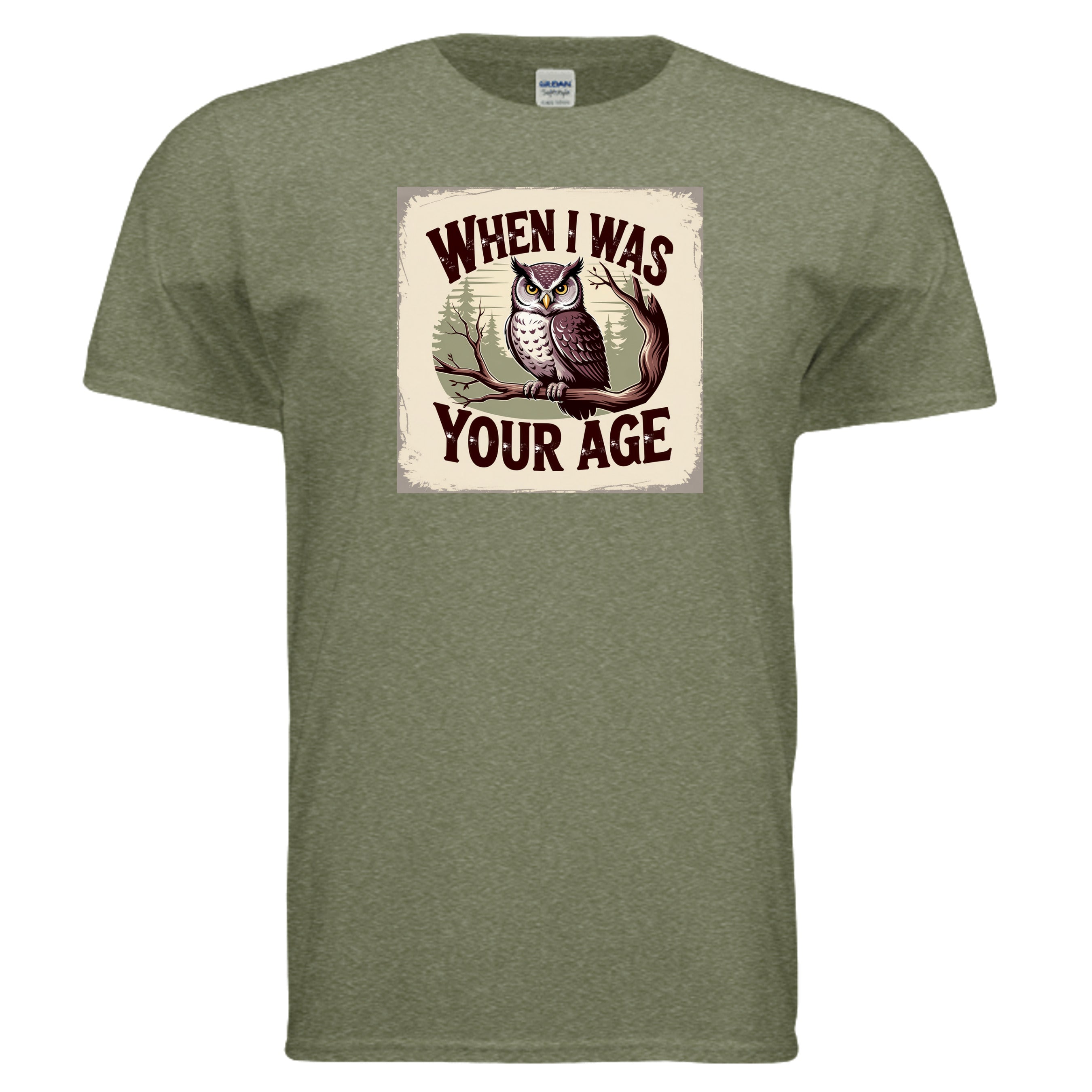 HEATHER MILITARY GREEN - G640 - FRONT