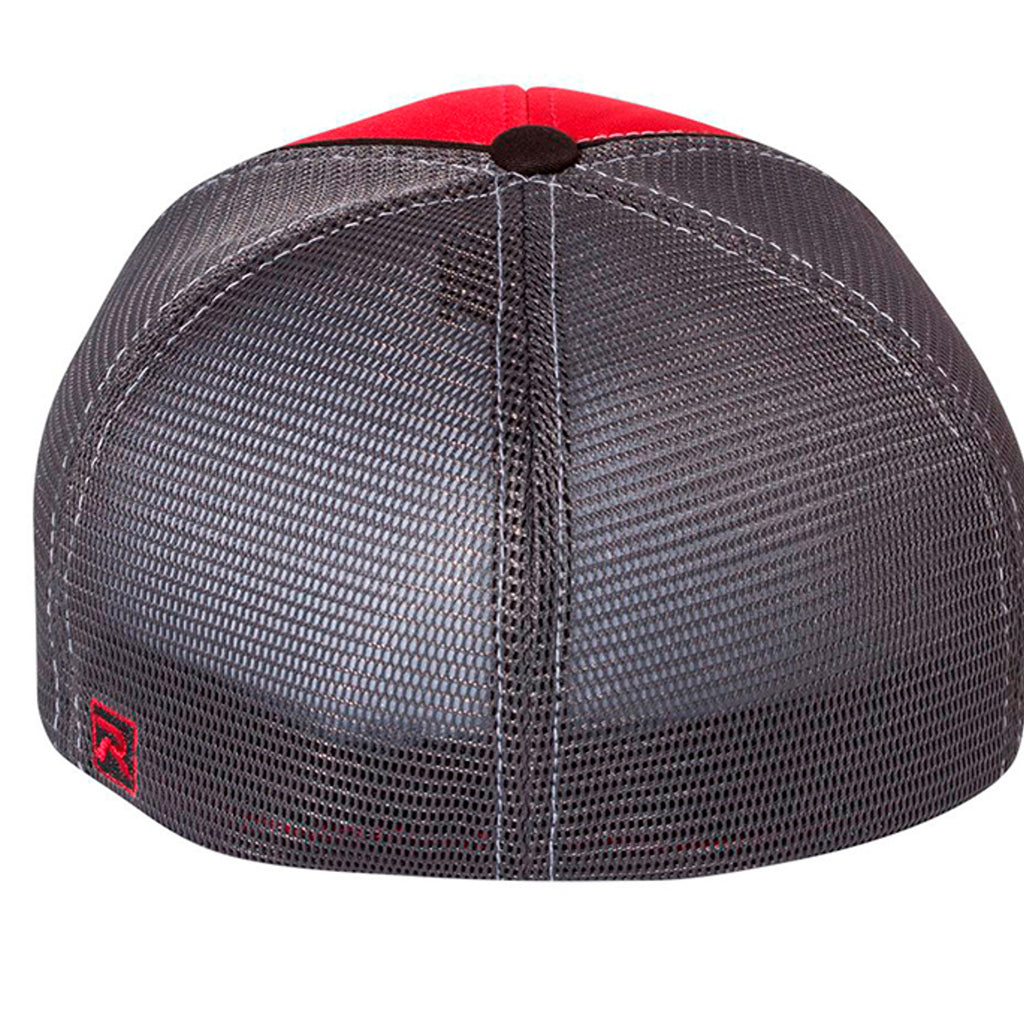 Red/ Charcoal/ Black Tri - 172 - BACK
