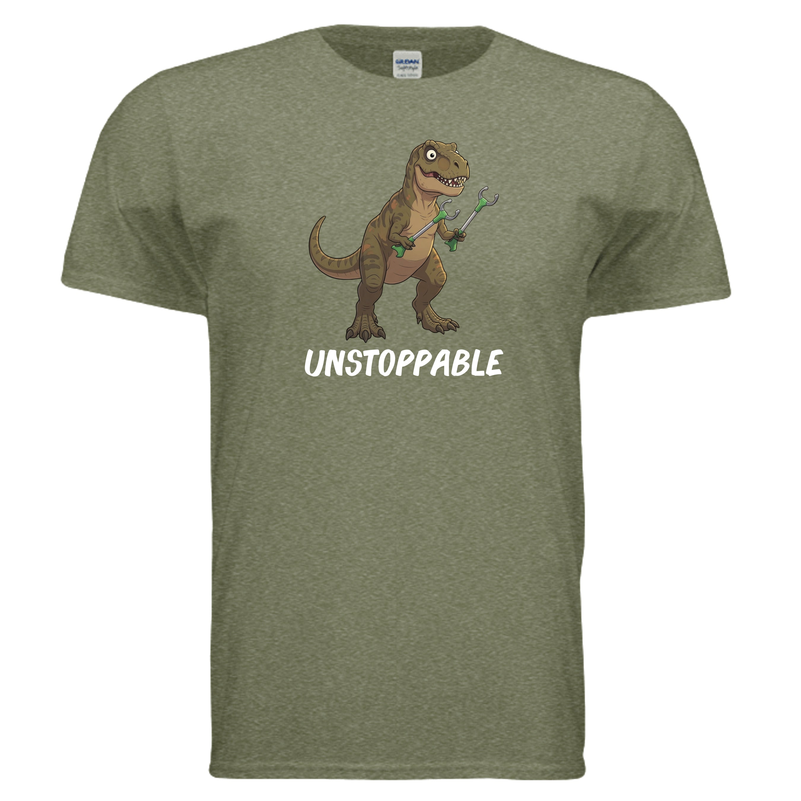 HEATHER MILITARY GREEN - G640 - FRONT