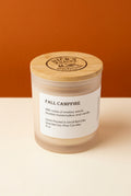 Fall Campfire Hand Poured Soy Wax Candle- 8oz