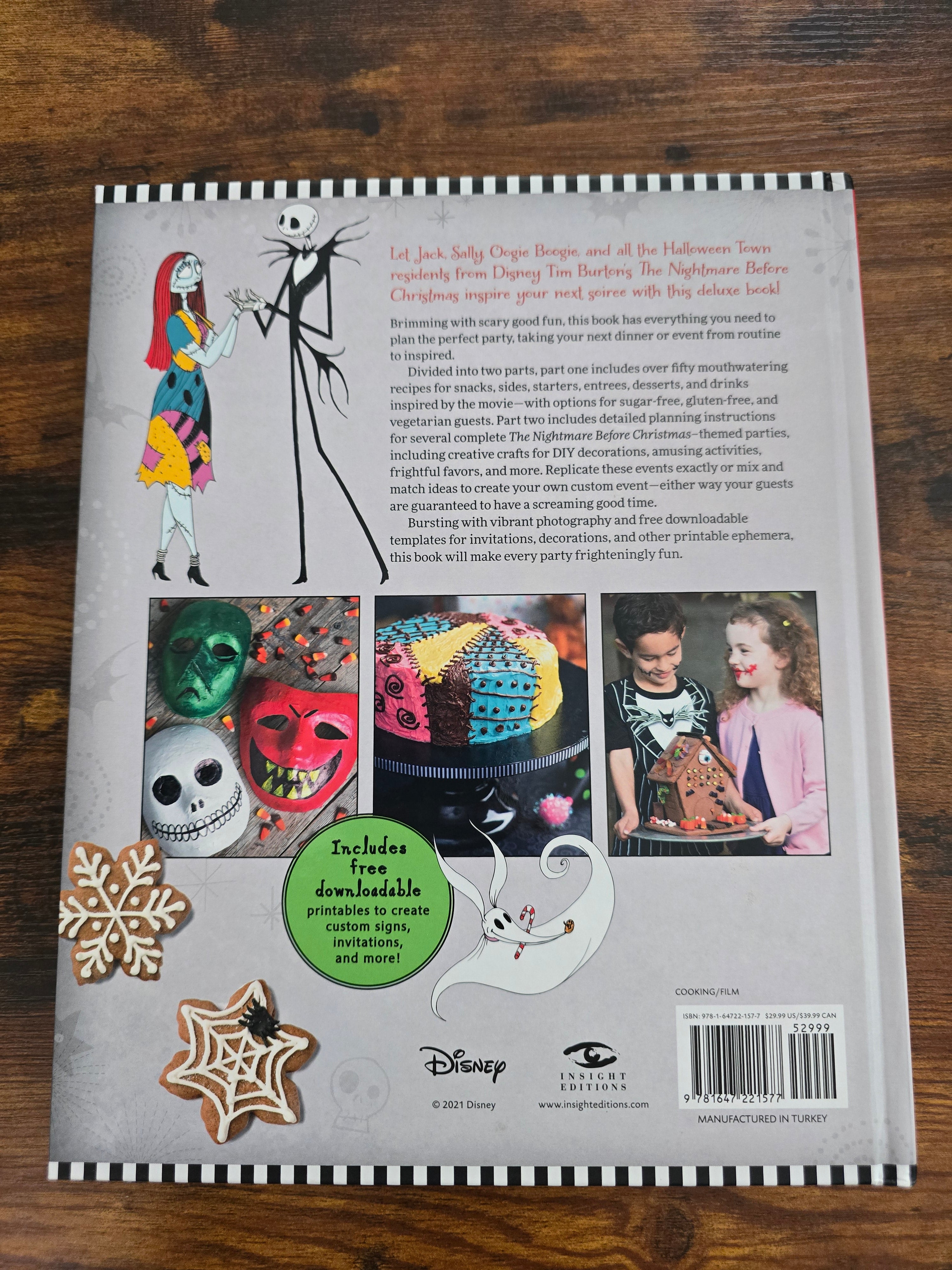The Nightmare Before Christmas The Official Cookbook