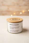 Winter Fireside Hand Poured Soy Wax Candle- 3oz