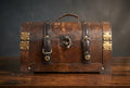 Small wooden chest