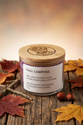 Fall Campfire Hand Poured Soy Wax Candle- 3oz