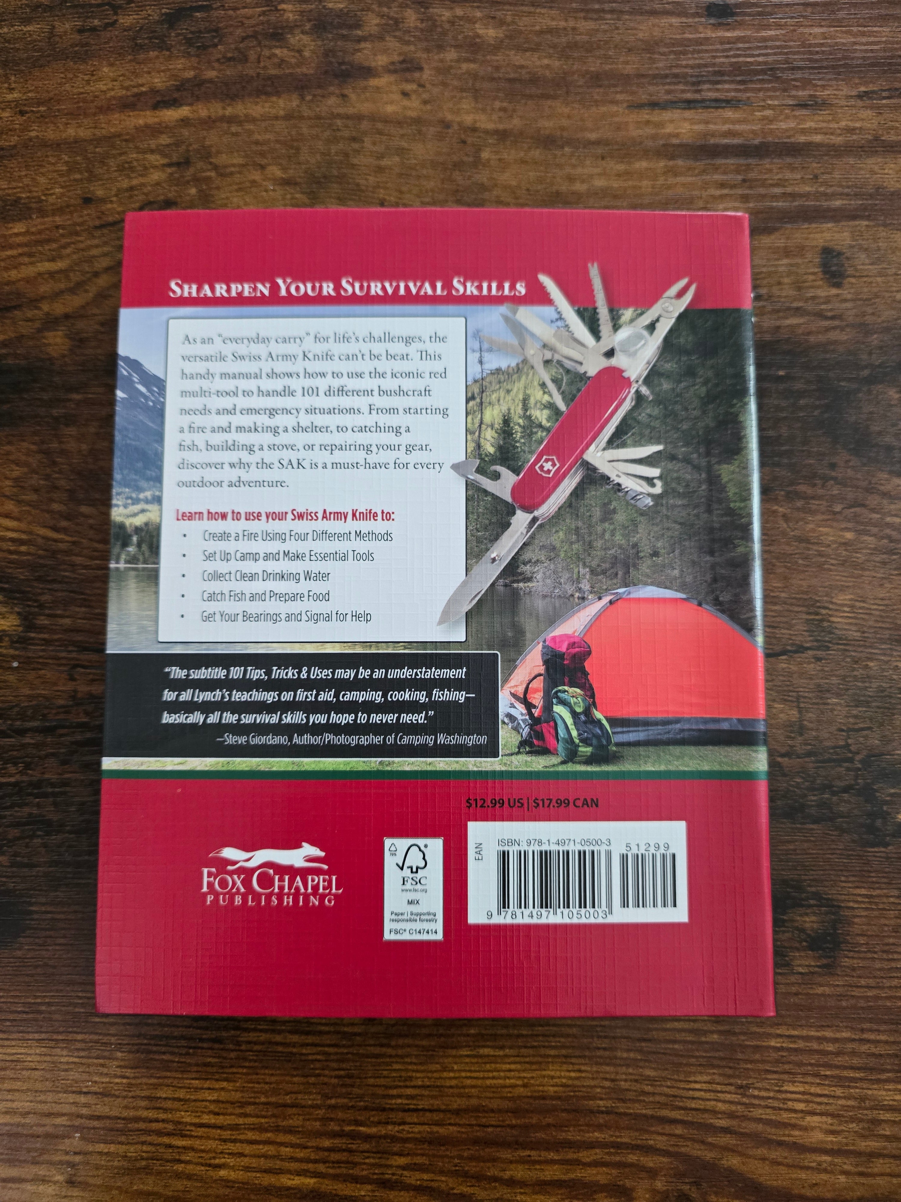 Swiss Army Knife Camping and Outdoor Survival Guide